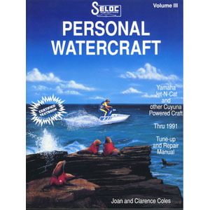 Yamaha PWC Repair Manual, 1987 - 1991, All Models, 9600