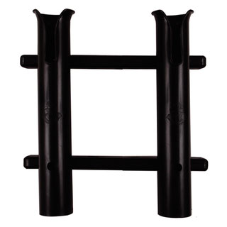 Taco Deluxe Plastic 2 Fishing Rod Holder, 11-1/2" L x 1-3/4" ID, White