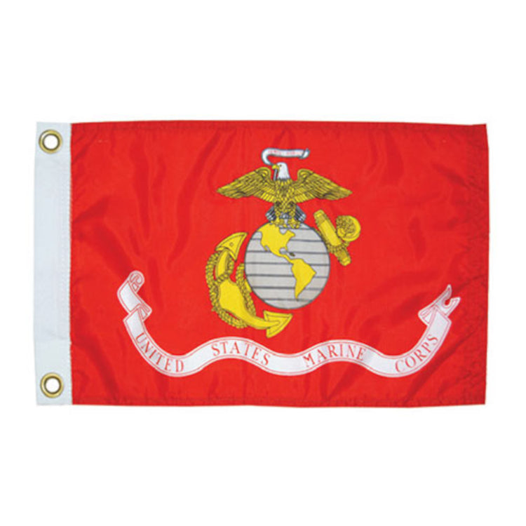 U.S. Marine Corp Flag, 12" x 18"