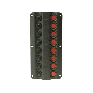 LED 8 Gang Circut Breaker Panel