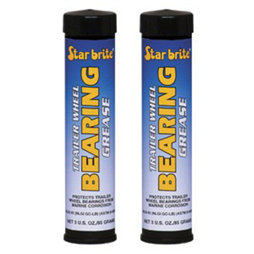 Star brite, Wheel Bearing Grease 3 oz Cartridge, (2 Per Pack)