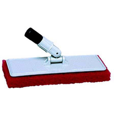 Starbrite 40124 Flex Head Scrubber With Red Medium Scrub Pad