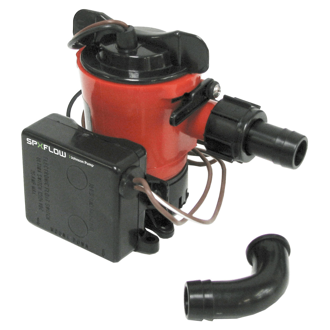 Johnson Pump, 750 gph Ultima Combo Bilge Pump, 3/4" Hose, Dura Ports, 07703-00