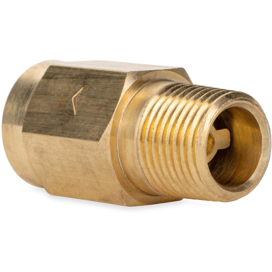 Camco Back-Flow Preventer, Check Valve, 1/2" FPT x 1/2" MPT