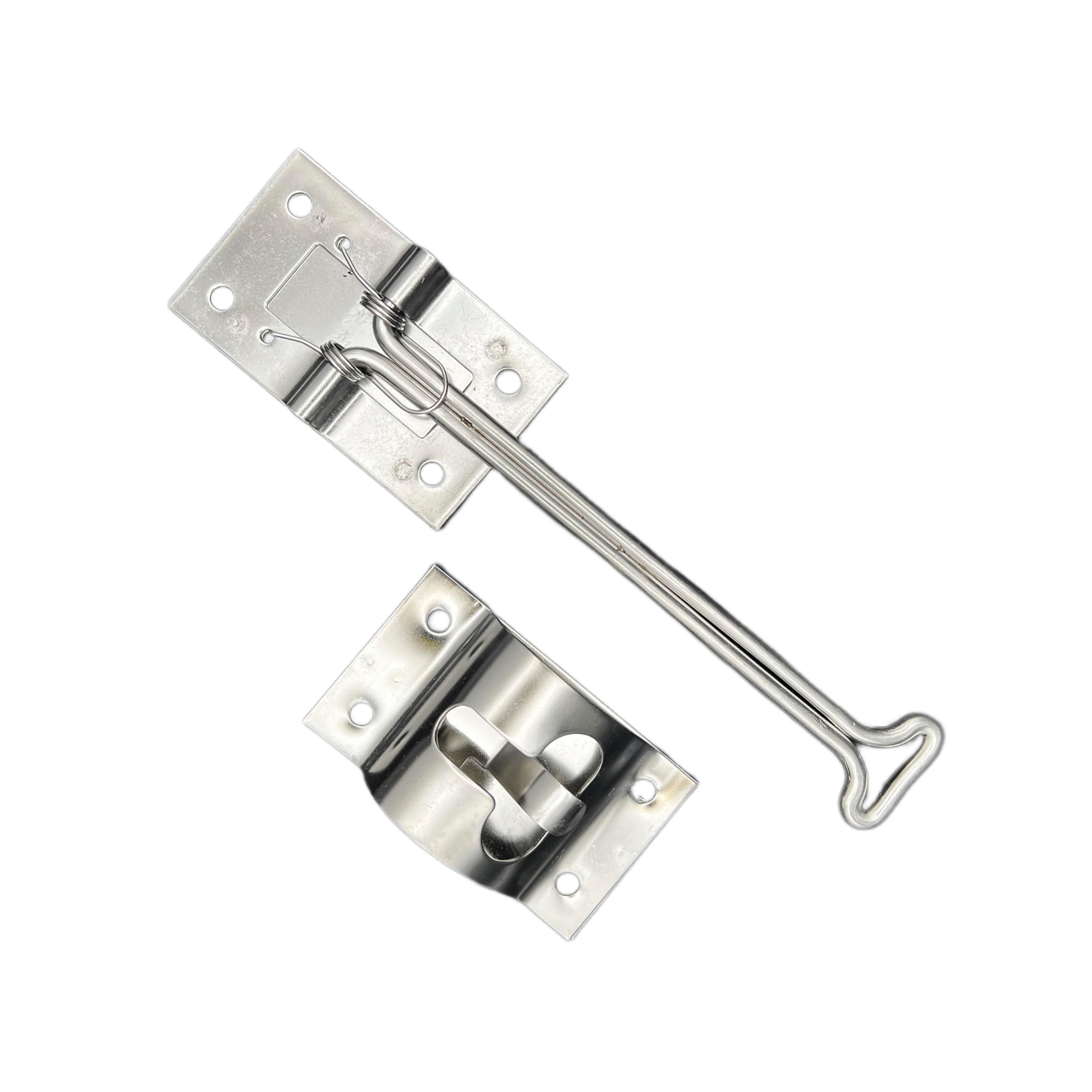 Entry Door Holder - Self Closing - Stainless Steel "T" - 6"