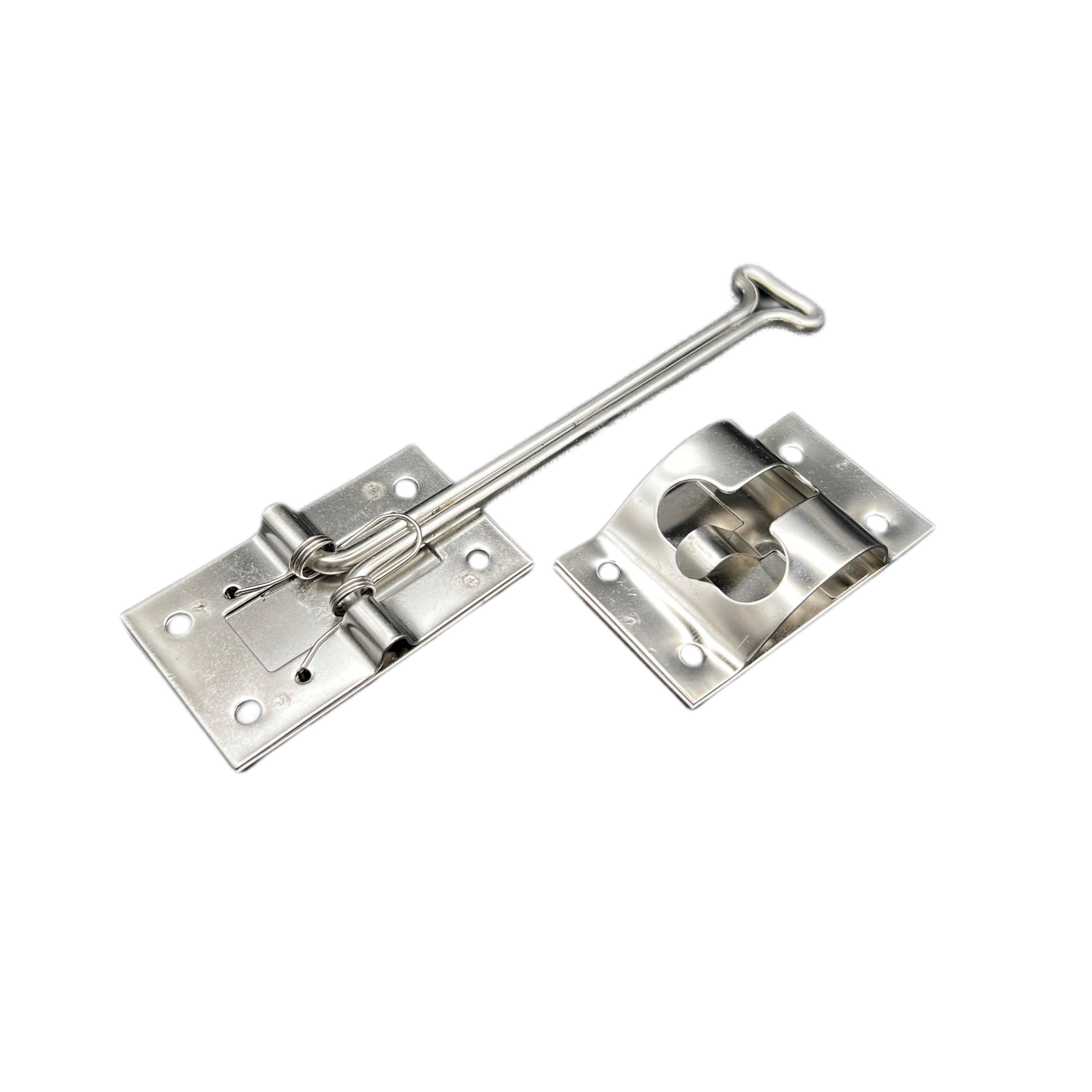 Entry Door Holder - Self Closing - Stainless Steel "T" - 6"