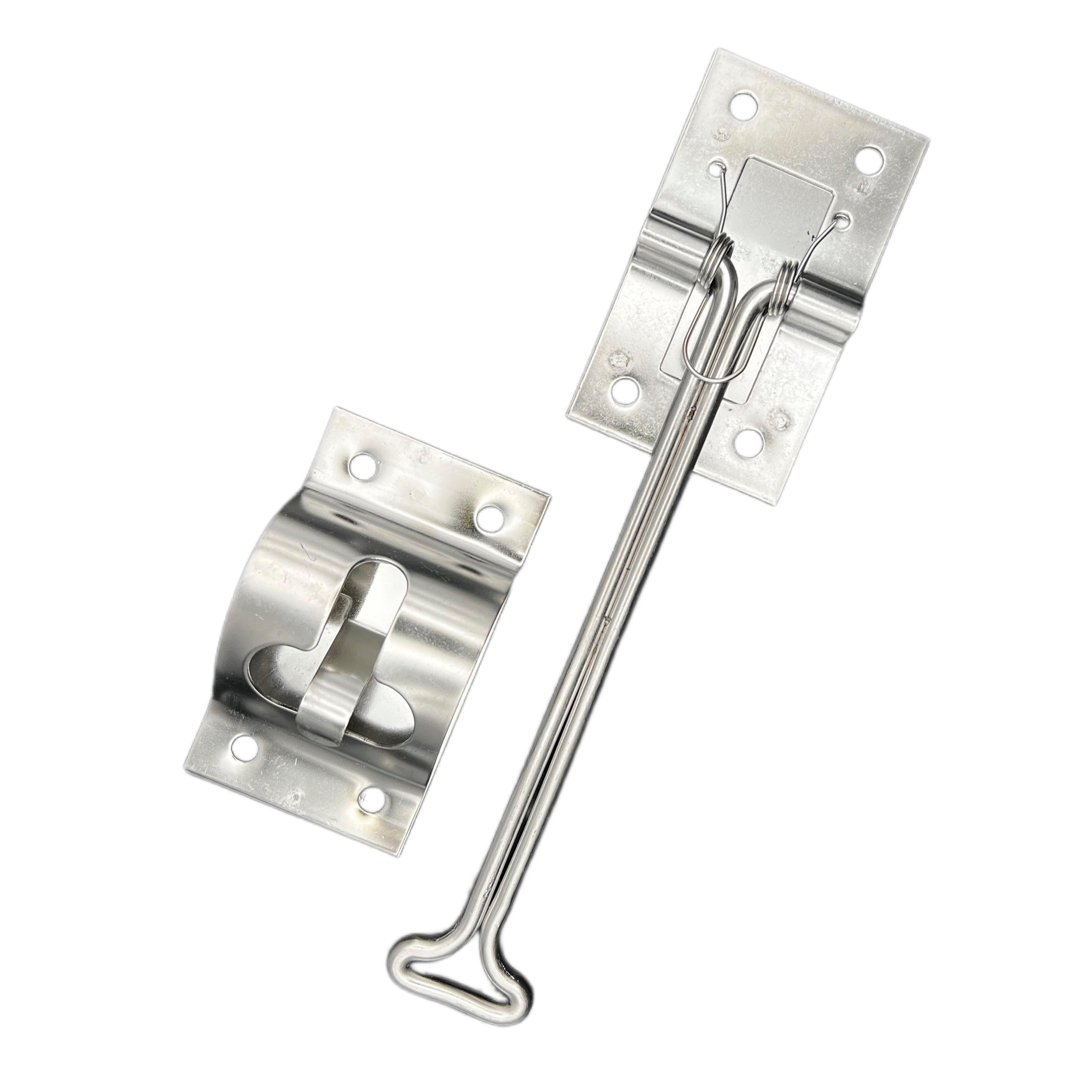 Entry Door Holder - Self Closing - Stainless Steel "T" - 6"