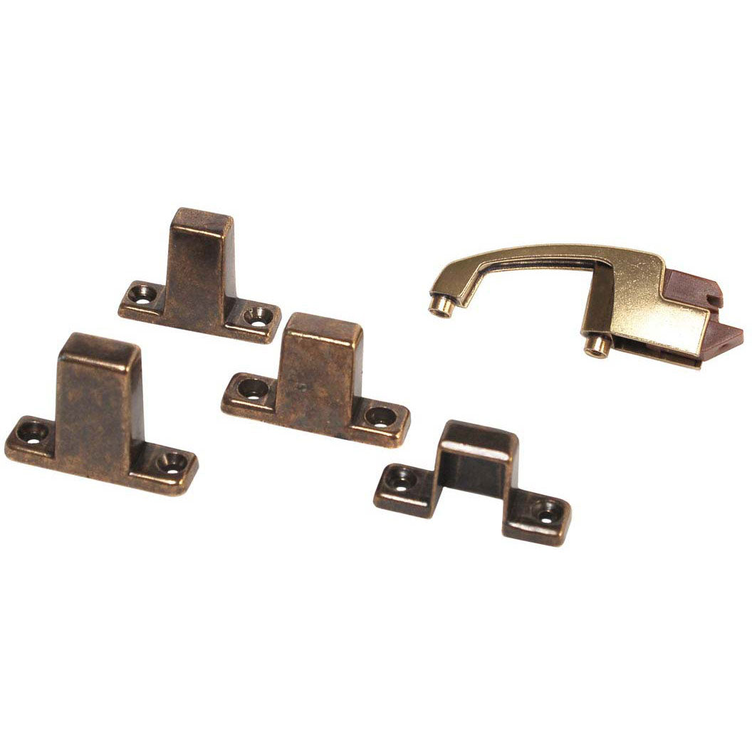 Positive Latch - with 4 strikes to fit most doors