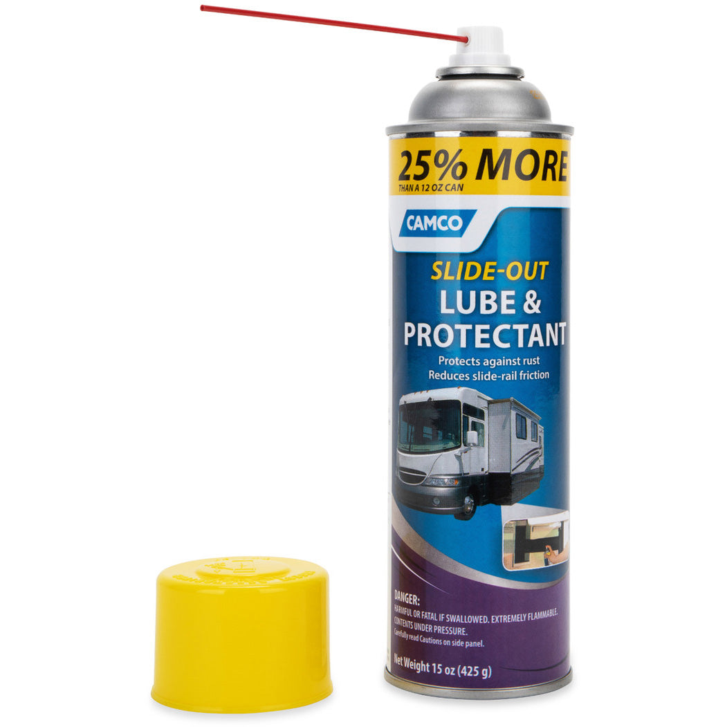 Camco RV Slide Out Lube and Protectant, 15oz 41105