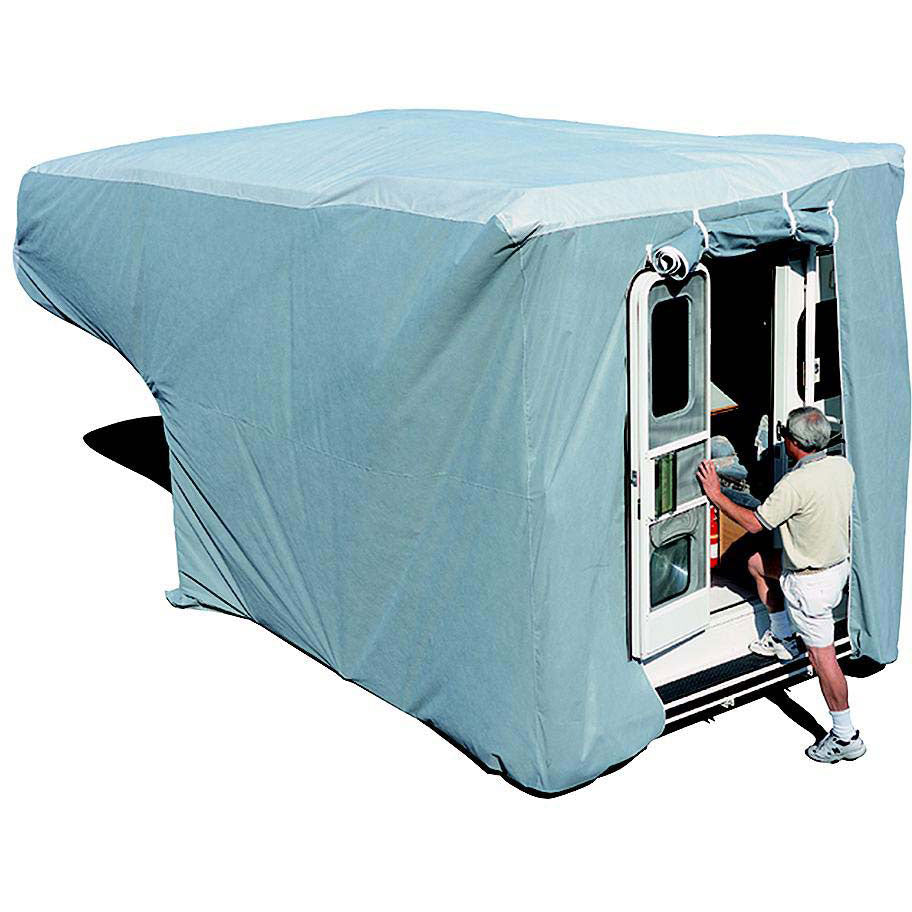 ADCO Truck Camper Cover, Gray SFS AquaShed Top/Gray Polypropylene Sides