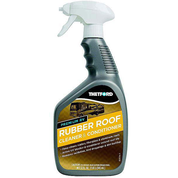 Thetford 32512 Premium Rubber Roof Cleaner & Conditioner, 32 oz.