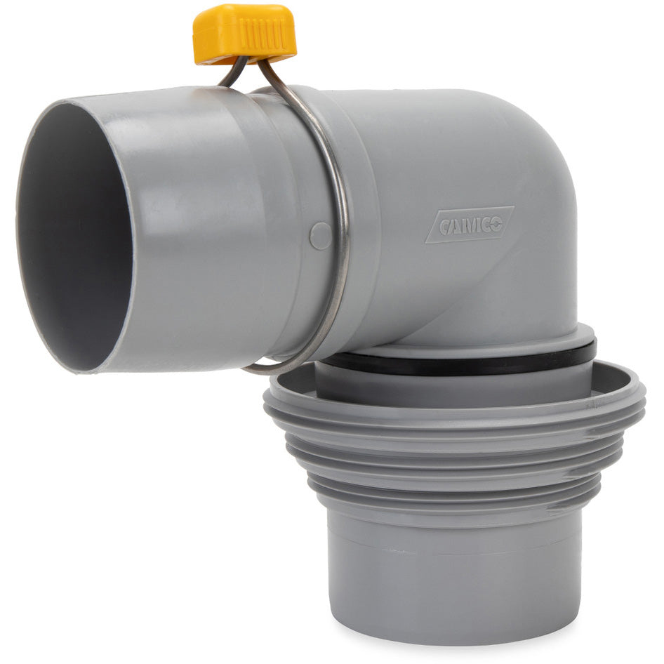 Camco Easy Slip RV Sewer Elbow and 4-in-1 Hose Adapter