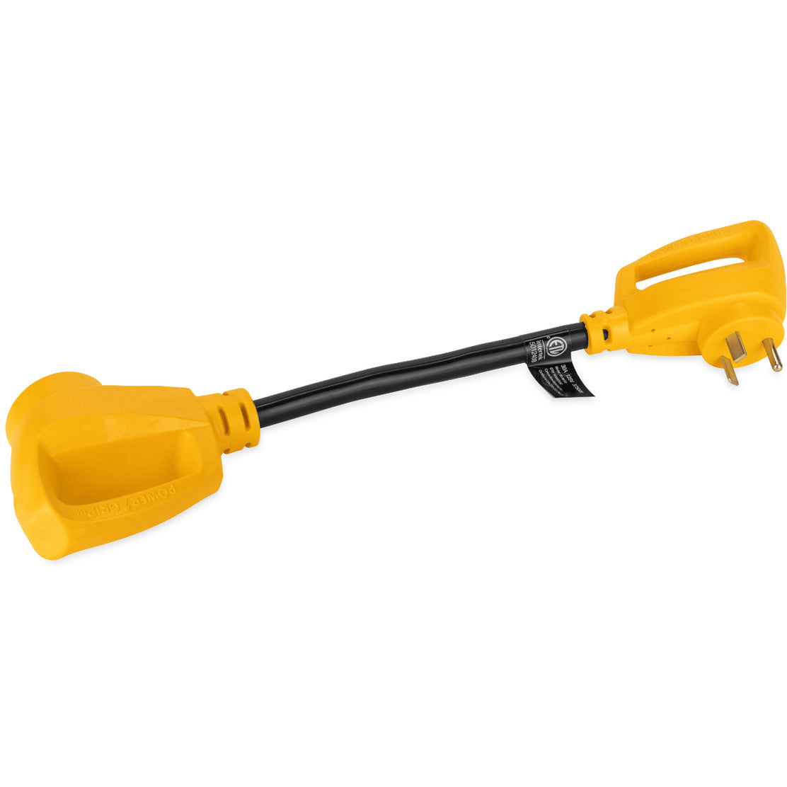 Camco, PowerGrip - Dogbone Adapter with Pull Handle 18" 30AM/50AF 125V/3750W
