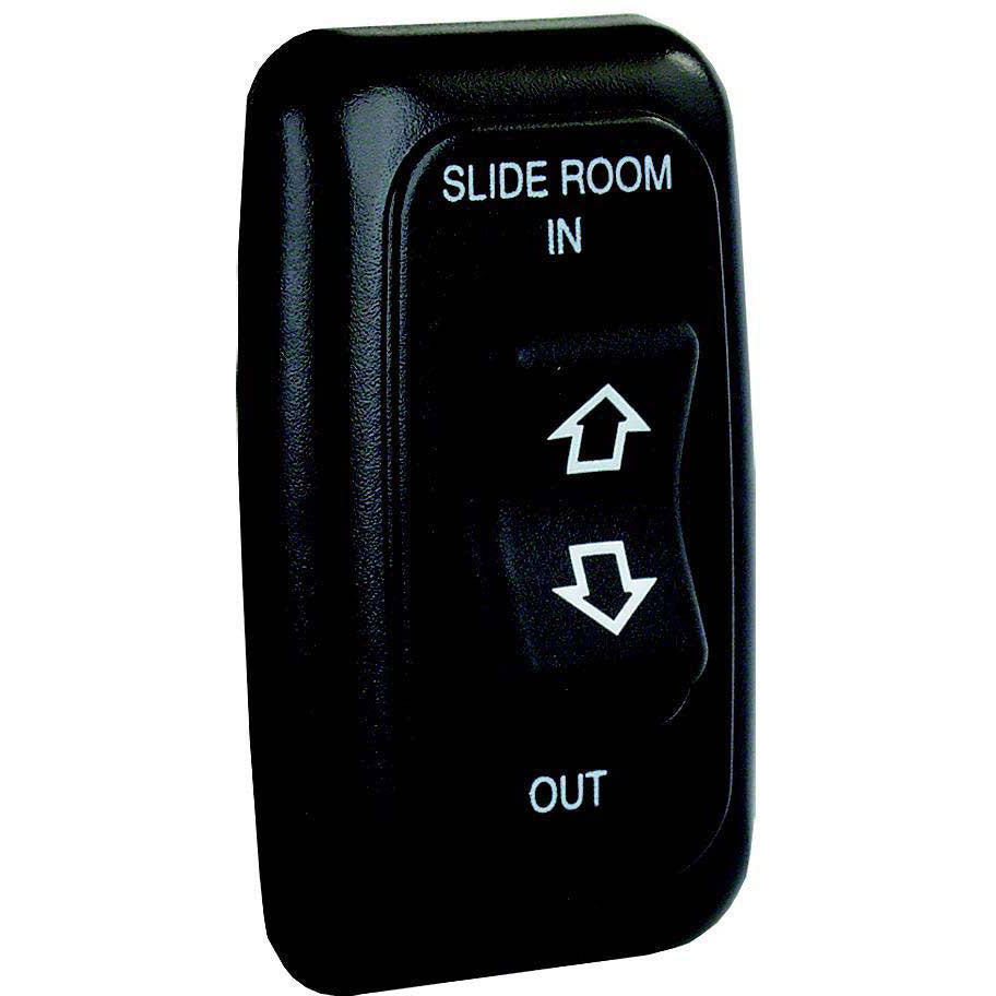 JR Products Single RV Slide Out Switch with Bezel