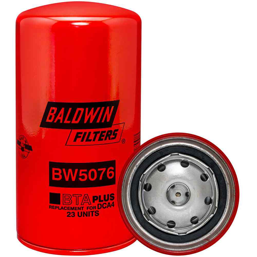 Baldwin BW5076 Coolant Spin-on Filter with BTA Plus Formula<br>