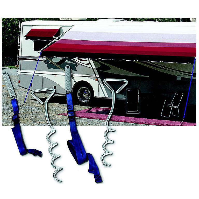 Carefree 901000 Awning Tie Down Hooks, 2 sets