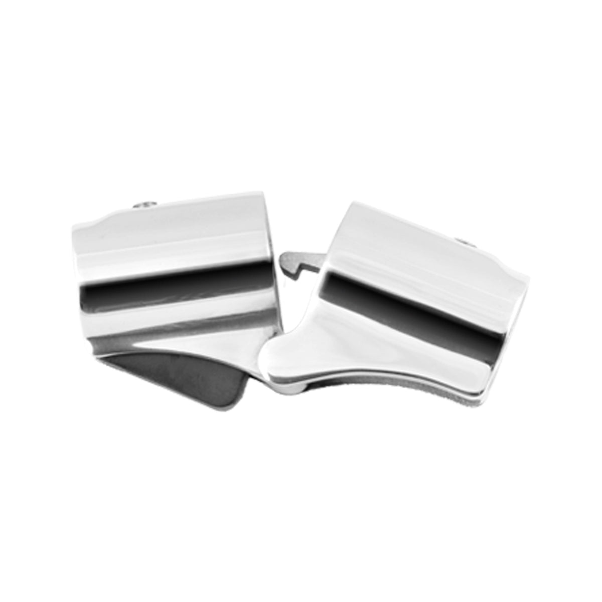 Push Button Hinged Tube Connector