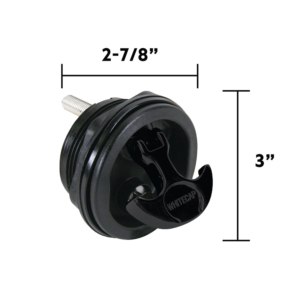 Nylon T-Handle Latch, NO Cam Bar