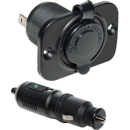 12 Volt DC Plug with Dash Socket, 1015