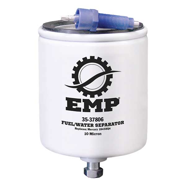 Mercury/Mariner, Fuel Filter/Water Separator, 6-cyl, 10 micron
