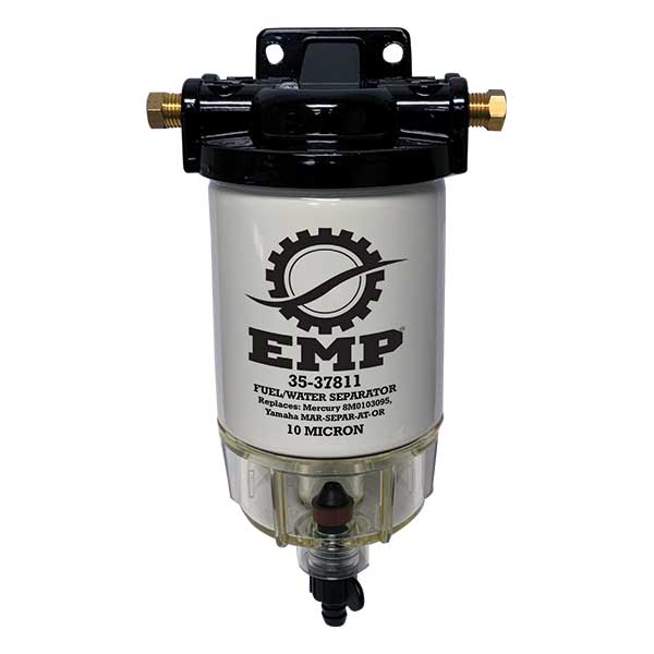 Visi-Bowl, Outboard Fuel Water Separator/Filter Kit, 10 Micron