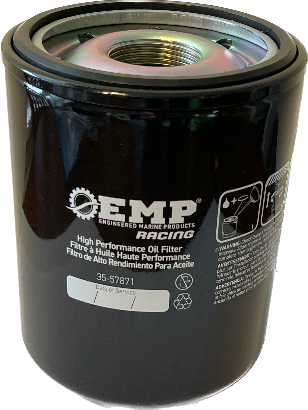 Filter, Oil Racing Mercury Racing: 35-881126K01