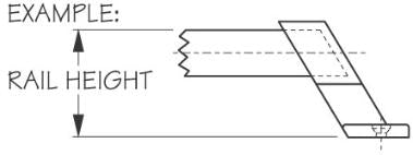 Sea-Dog Hand Rail Fitting, Rail Standoff for 7/8" OD Rail