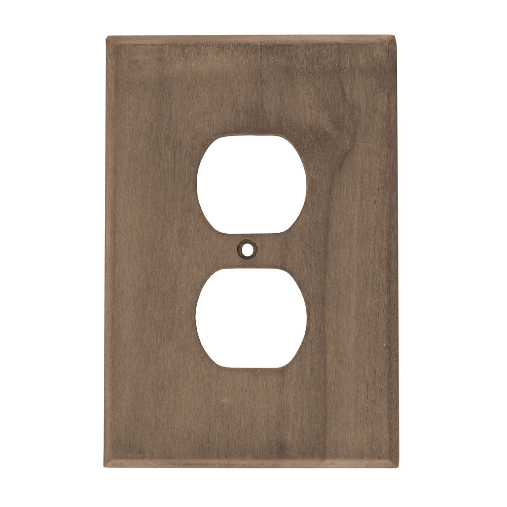 Teak Outlet Cover, 5-1/16" x 3-5/8"
