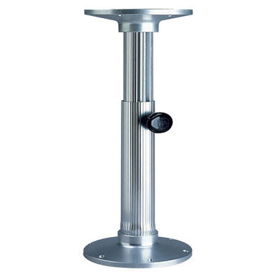 Manual Rise Adjustable Table Base - Smooth and Satin