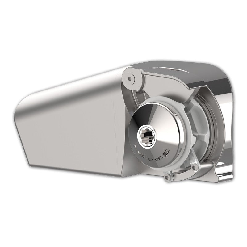 Lofrans Horizontal Windlass Razza, 12V/500W, 5/16"Ht Rope/Chain Gypsy, Aisi 316L Stainless Steel