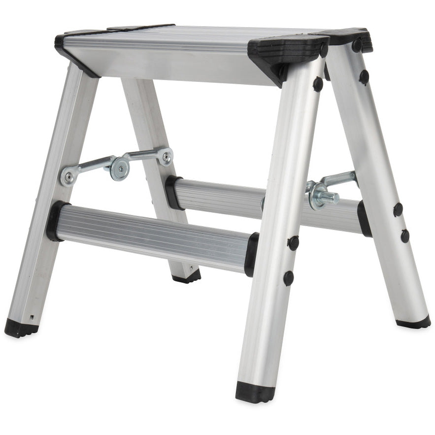 Camco Step Stool - Metal, Bi-Fold with Non Skid