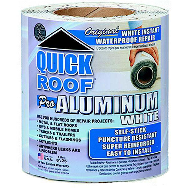Quick Roof Aluminum White