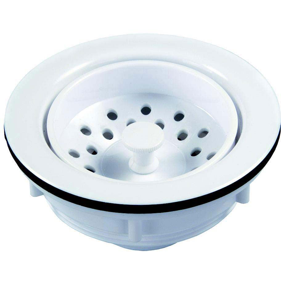JR Products RV Sink Strainer with Pop Up Stopper