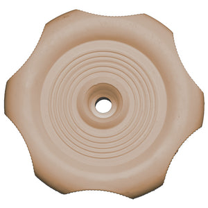 Window Knob -Beige - 1/2" shaft