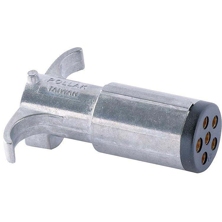 Pollak 6-Way Plug, Die-Cast Metal