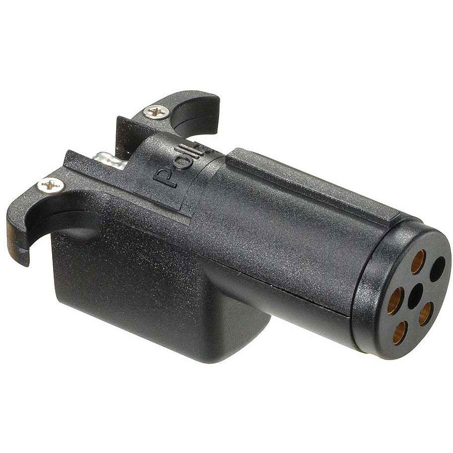 Pollak Adapter, 6-Way Round to 4-Way Flat