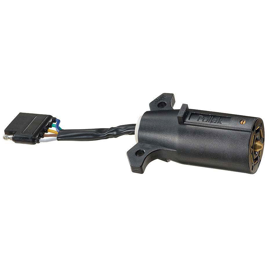 Pollak Adapter, 7-Way RV to 5-Way Flat