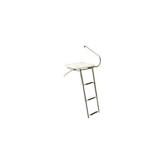 Seachoice, Universal Swim Platform with Under Mount Telescoping 3-step Ladder
