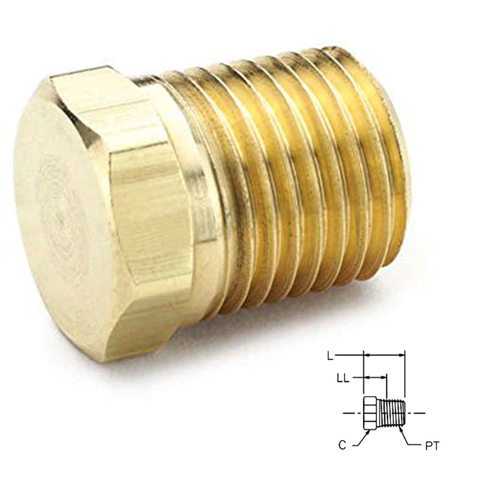 Hex Head Pipe Plug 3/4"