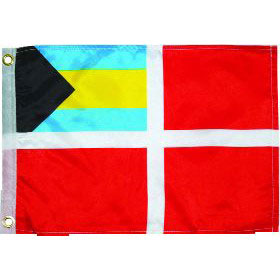 Taylor Made, International Flag, 12" x 18", Bahamas Courtesy