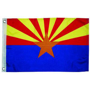 Taylor Made, US State Flag, 12" x 18", Arizona