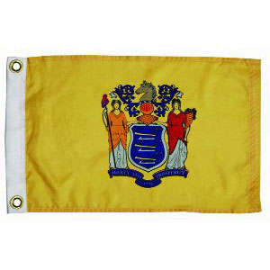 Taylor Made, US State Flag, 12" x 18", New Jersey