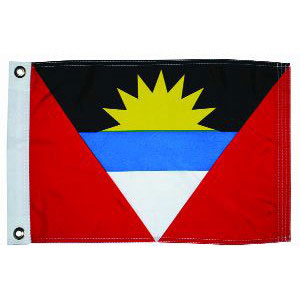 Taylor Made, International Flag, Nylon, 12" x 18", Antigua Courtesy