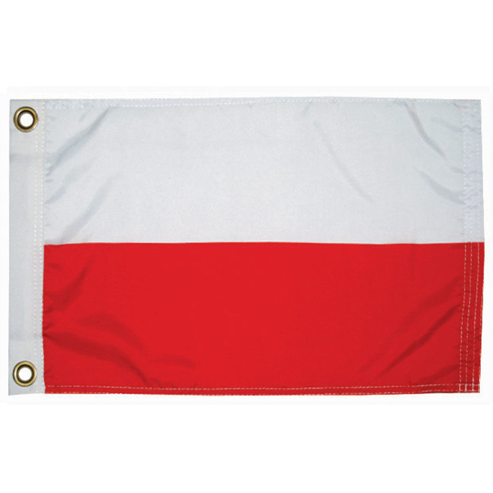 Taylor Made, International Flag, Nylon, 12" x 18", Poland