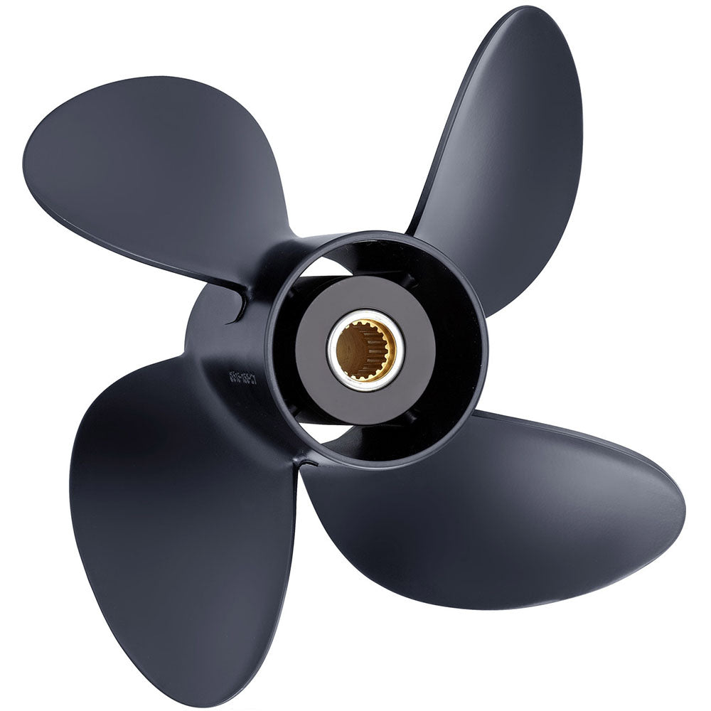 Solas, 13.8" Dia. 21" Pitch Aluminum Propeller, RH 4-Blade, Amita 4 Dual Prop, Rear