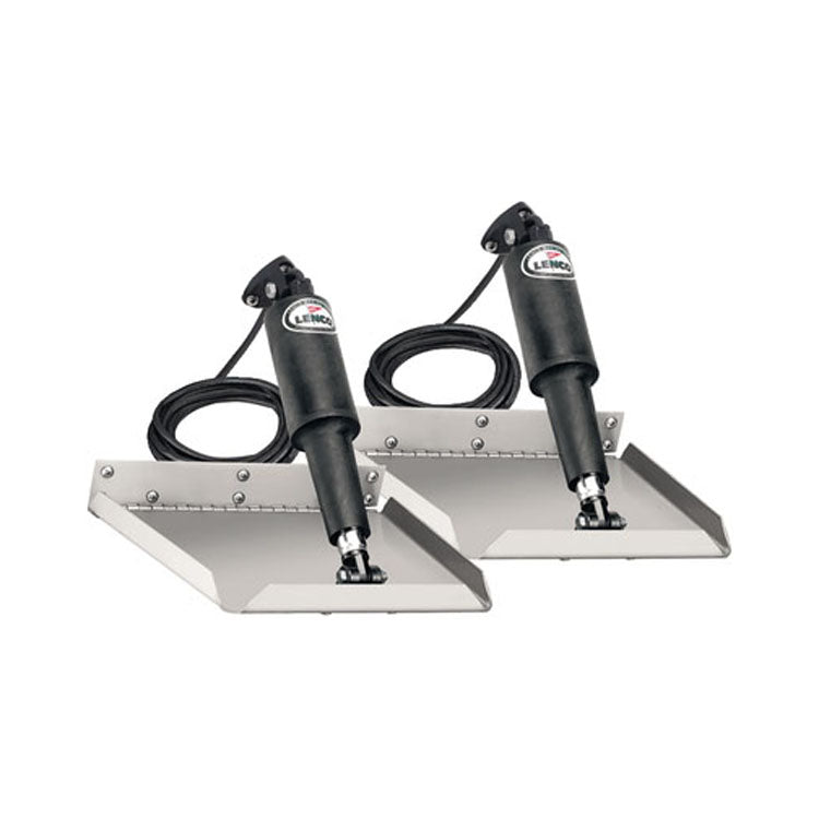 Lenco 12" x 12" Edge Mount Electric Trim Tab Kit w/124 Switch
