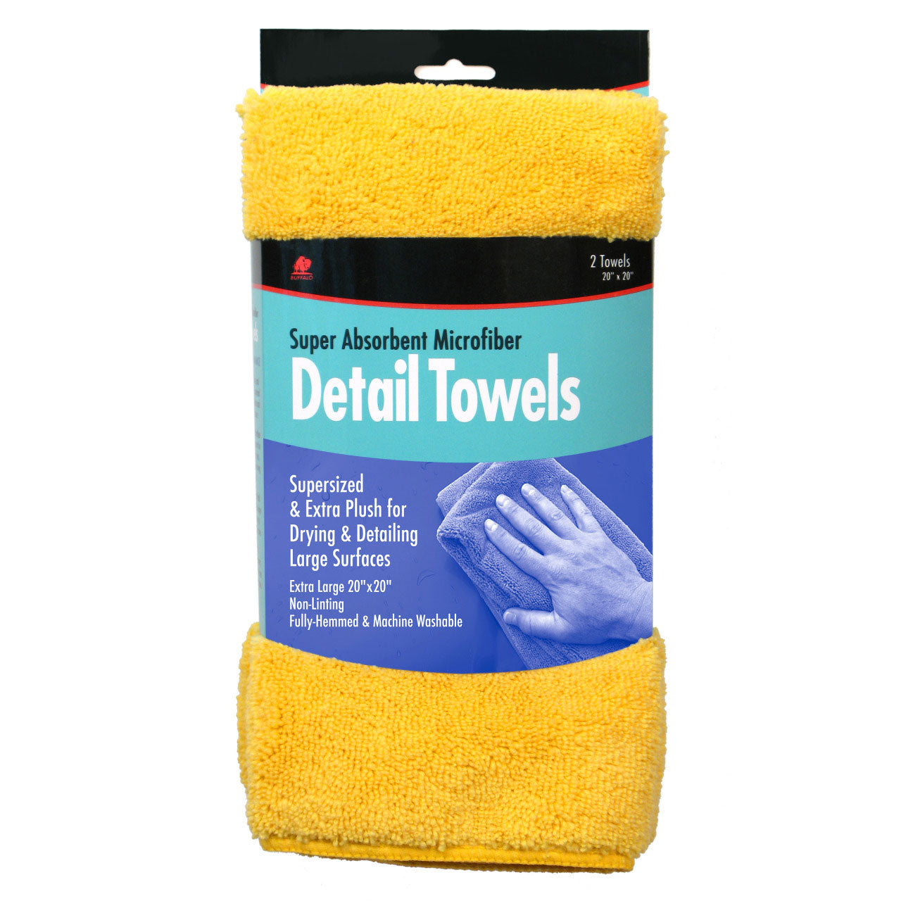 Buffalo Industries Microfiber Detail Towel,