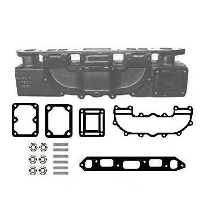 Direct Replacement Mercruiser 120hp 4 Cylinder Exhaust Manifold, MC-1-63122
