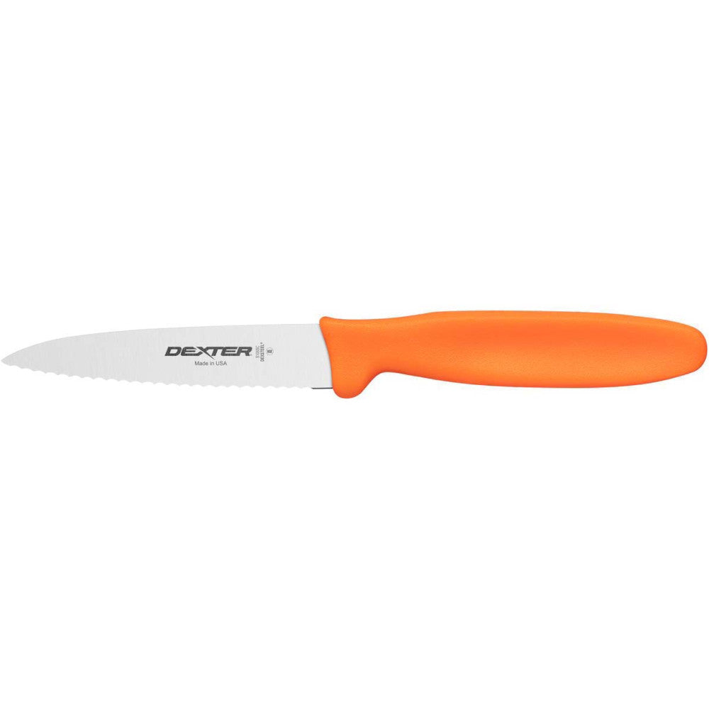 Scalloped Paring Knife - Sani-Safe, 3-1/2" Blade