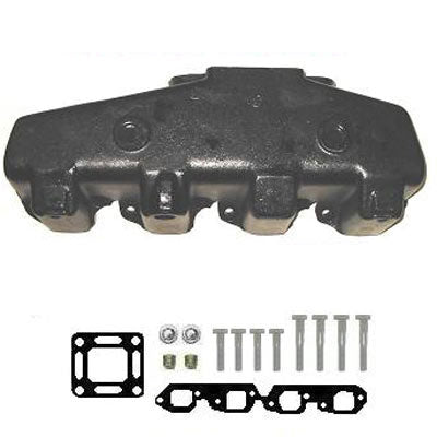Direct Replacement Mercruiser V8 GM Big Block Center Rise Exhaust Manifold, MC-1-89011